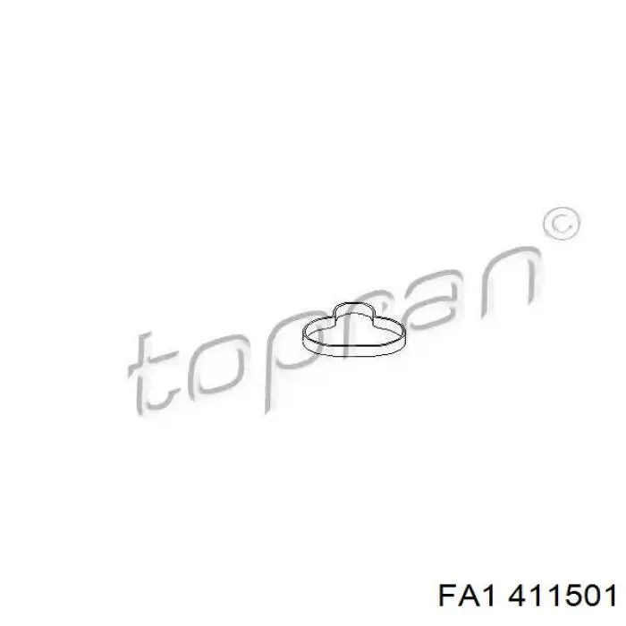 Прокладка шланга відводу масла від турбіни Opel Movano (F9) (Опель Мовано)