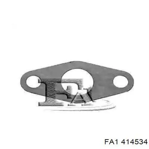 Прокладка турбіни вихлопних газів, впуск 414534 Georg Fisher