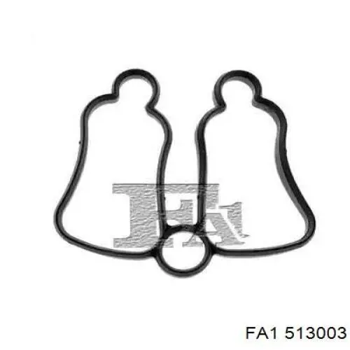 Прокладка впускного колектора 11168392 Ford