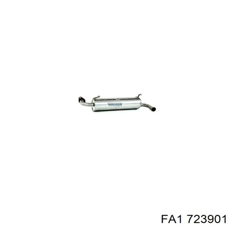 Подушка глушника 723901 FA1