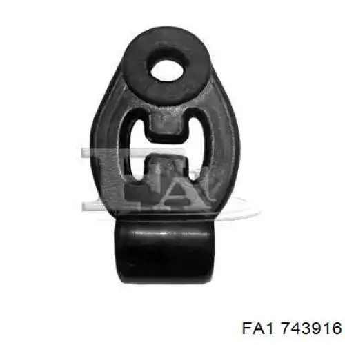 Подушка кріплення глушника FA1 743916 ціна, від 2.56 USD