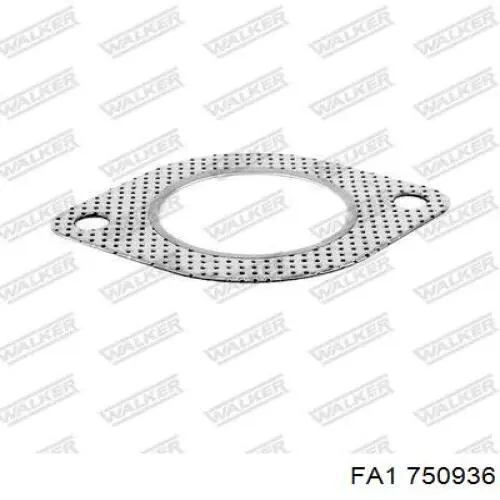 Прокладка прийомної труби глушника FA1 750936 ціна, від 3.83 USD