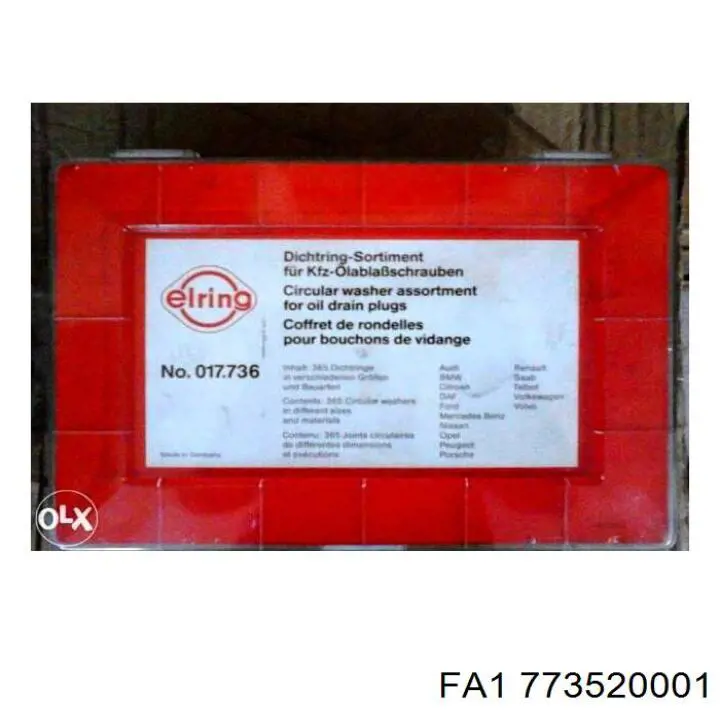  FA1 773520001 ціна, від 162.09 USD