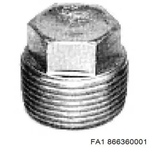 Пробка піддона двигуна 14325301 Fiat/Alfa/Lancia