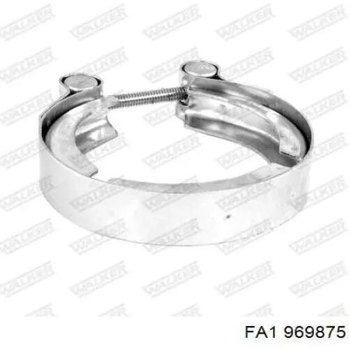 Кріплення глушника переднє FA1 969875 ціна, від 9.62 USD