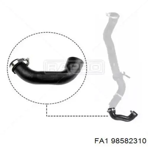Купити 0013588521 Fiat/Alfa/Lancia Болт (шпилька) випускного колектора