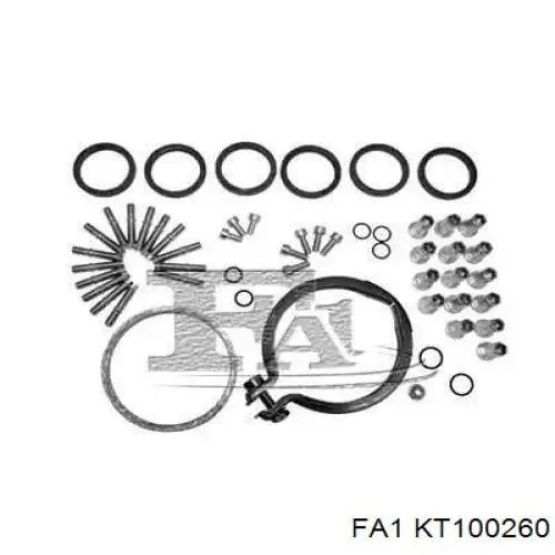 KT100260 FA1 Прокладка турбіни, монтажний комплект