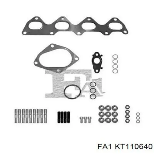 KT110640 FA1 Прокладка турбіни, монтажний комплект