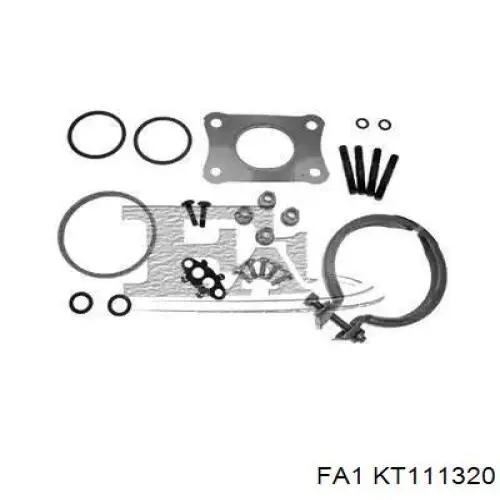 Прокладка турбіни, монтажний комплект Volkswagen Caddy 4 (SAB, SAJ) (Фольцваген Кадді)