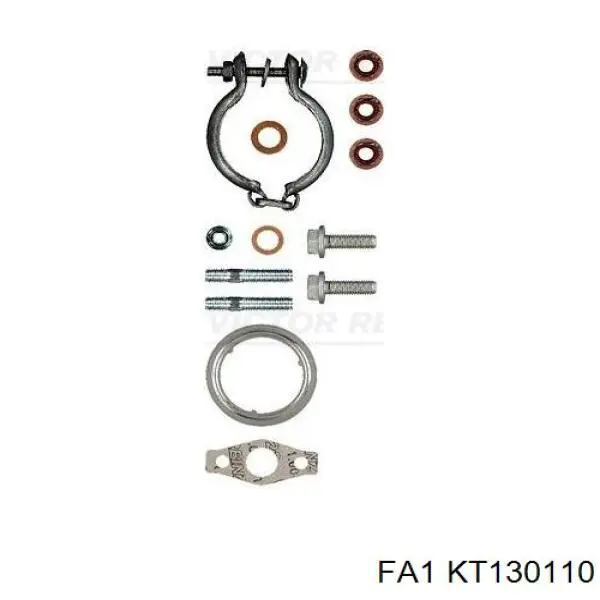 Прокладка турбіни, монтажний комплект KT130110 FA1