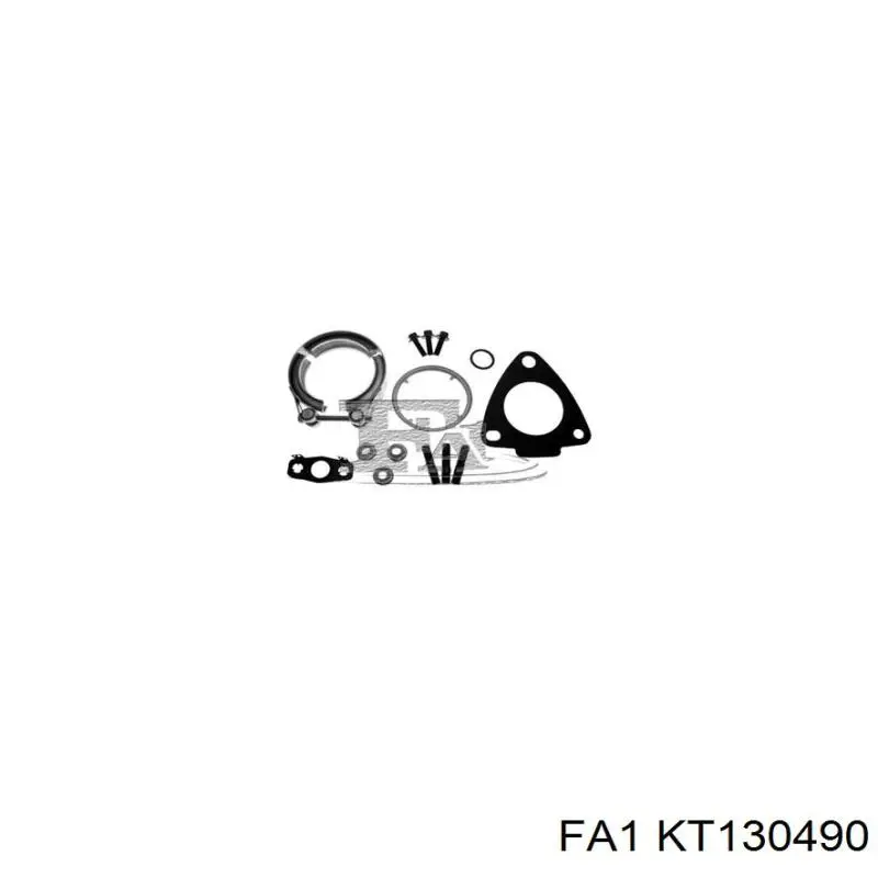 KT130490 FA1 Прокладка турбіни, монтажний комплект