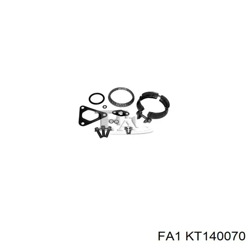KT140070 FA1 прокладка турбіни, монтажний комплект