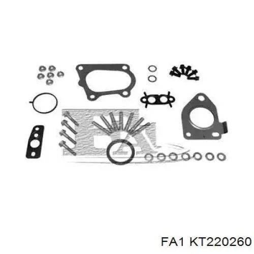 Прокладка турбіни, монтажний комплект KT220260 FA1