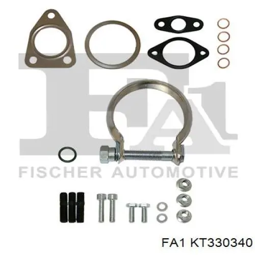 Прокладка турбіни, монтажний комплект KT330340 FA1