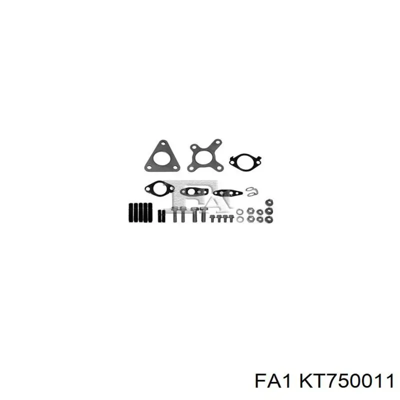 Прокладка турбіни, монтажний комплект FA1 KT750011 ціна, від 28.60 USD