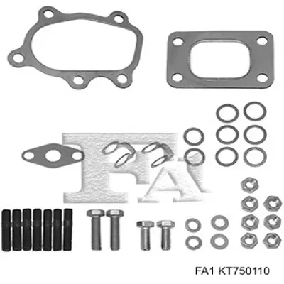 Прокладка турбіни, монтажний комплект FA1 KT750110 ціна, від 21.59 USD