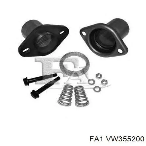 Купити VW355200 FA1 Гофра глушника, універсальна