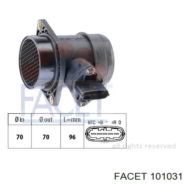 Купити AMMQ19735 Magneti Marelli Повітромір