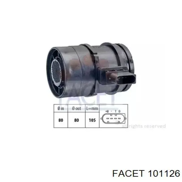 Витратомір повітря Facet 101126