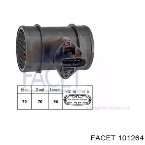 Купити AMMQ19686 Magneti Marelli Повітромір
