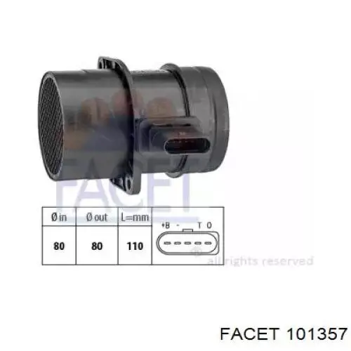 Купити 03G906461C Bosch Повітромір