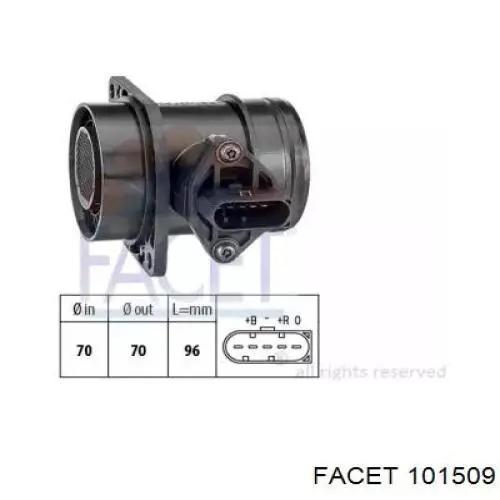 ДМРВ 101509 Facet