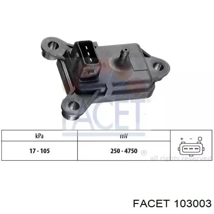 МАП Сенсор PRT0304 Magneti Marelli