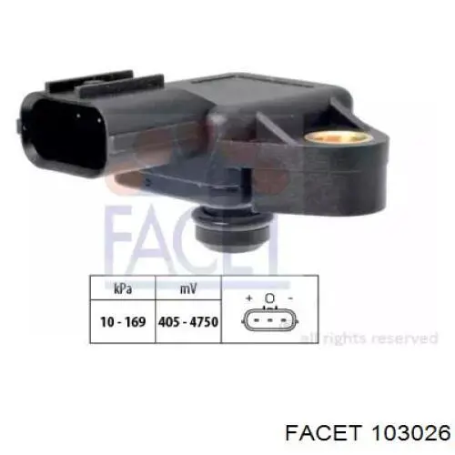 Купити APS74 Magneti Marelli Датчик абсолютного тиску