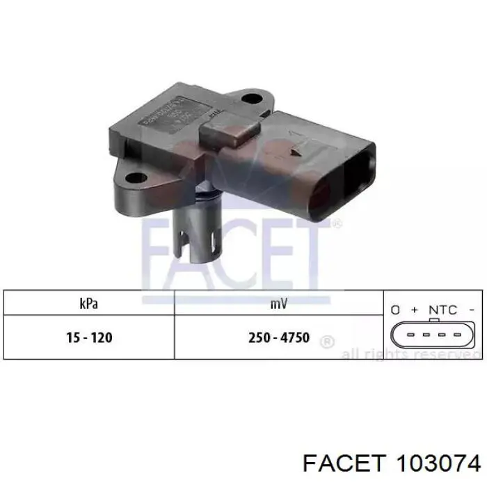 Купити 7443829 GAZ Датчик абсолютного тиску