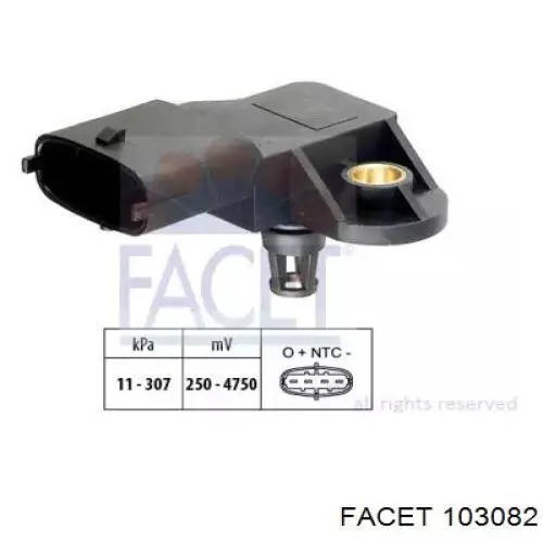 Купити 281002680 Honda Датчик абсолютного тиску