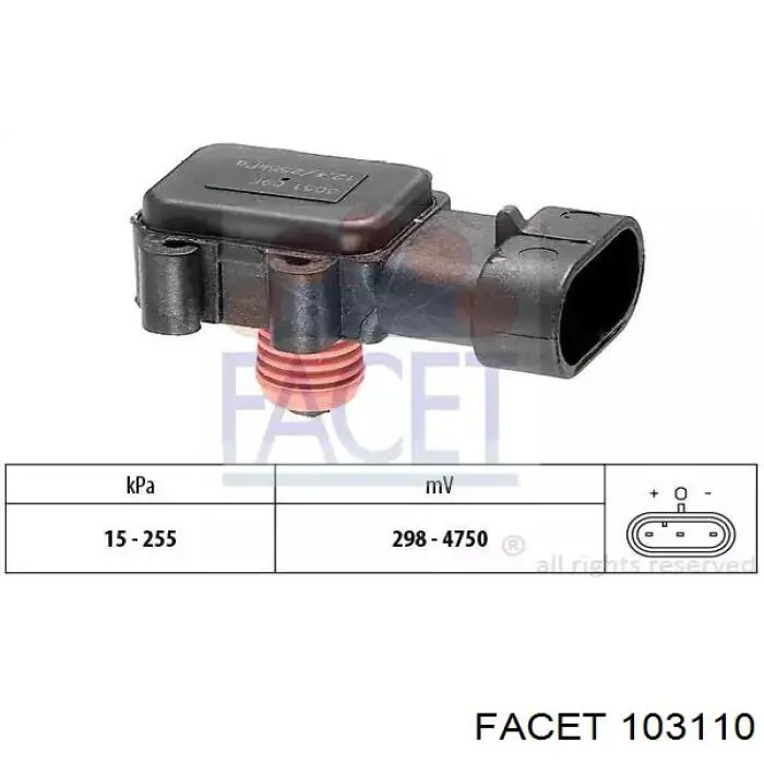 Купити 550702A ERA Датчик абсолютного тиску