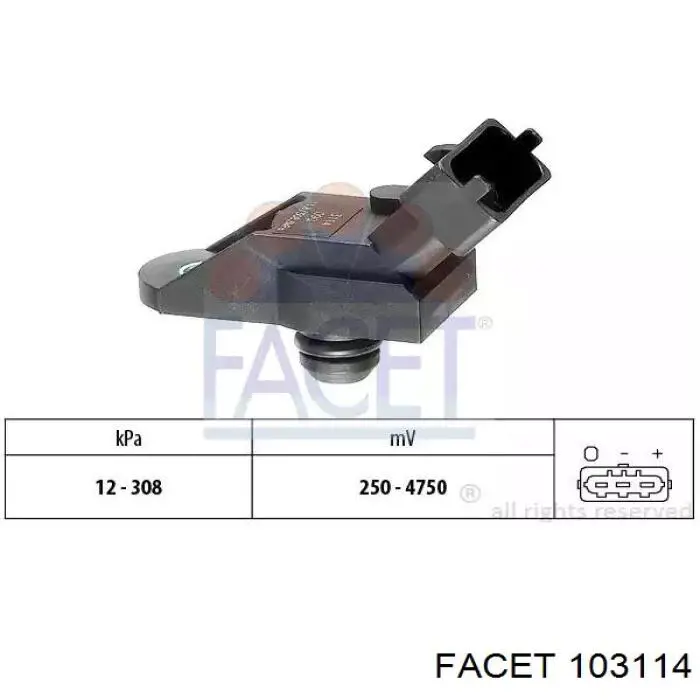 Купити 281002438 Bosch Датчик абсолютного тиску