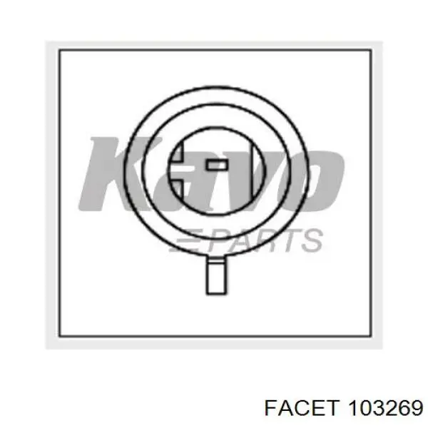 Датчик тиску вихлопних газів Facet 103269 ціна, від 19.54 USD