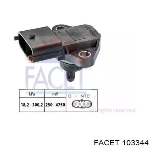 MAP сенсор Hyundai/Kia 392002A650 ціна, від 24.36 USD