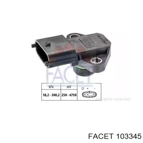 MAP сенсор NGK 94835 ціна, від 20.57 USD
