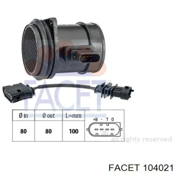 Купити FT80135 Fast Датчик температури впускного повітря
