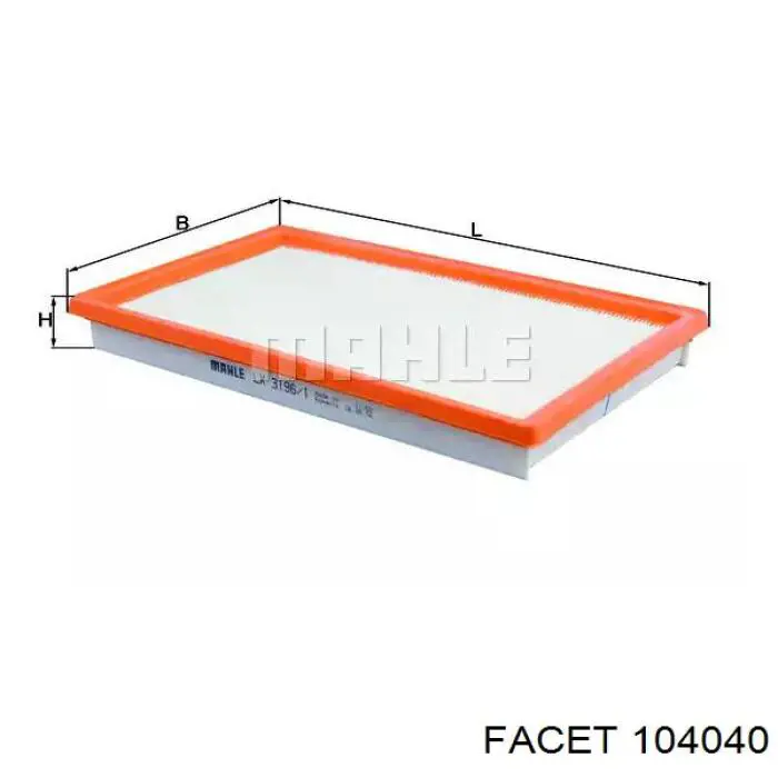 Датчик температури повітряної суміші Facet 104040 ціна, від 9.95 USD
