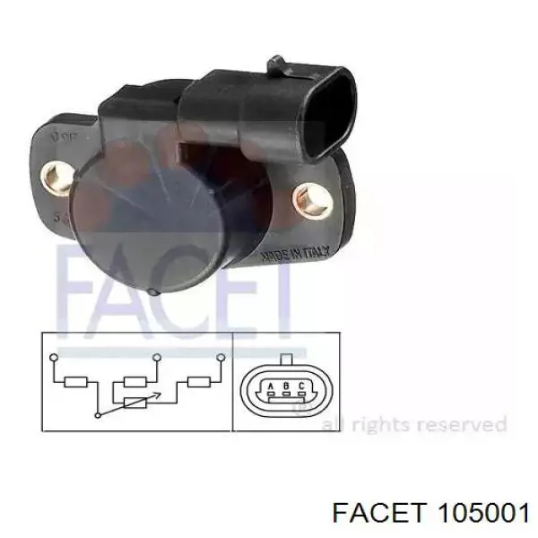Потенціометр KITPF2C Magneti Marelli