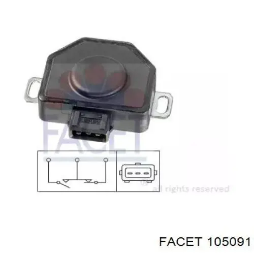 Потенціометр Facet 105091 ціна, від 60.68 USD