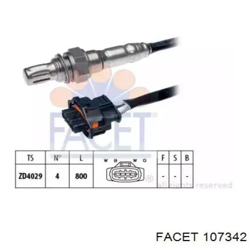 Купити A2C59513327Z Continental/Siemens Лямбдазонд, датчик кисню до каталізатора