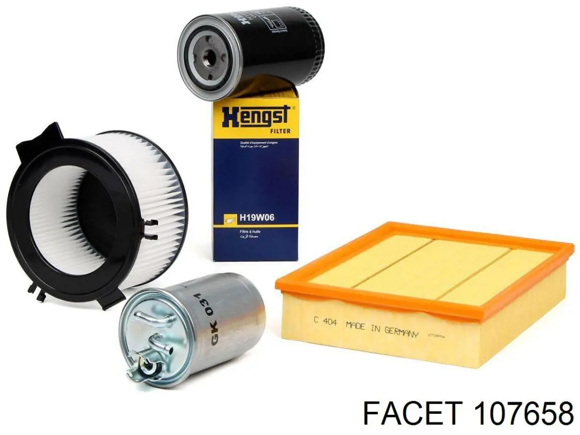 Лямбда зонд, датчик кисню до каталізатора Facet 107658