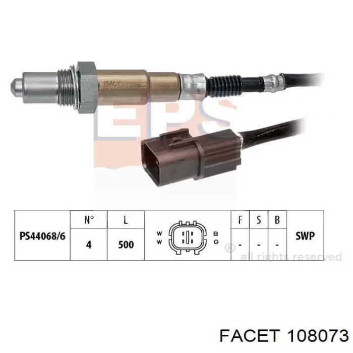 Лямбдазонд, датчик кисню V51760004 Vemo