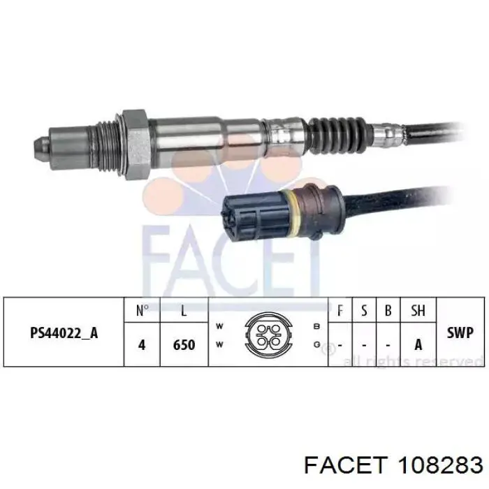 Лямбда-зонд 108283 Facet