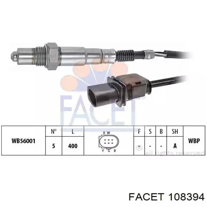 Лямбдазонд, датчик кисню до каталізатора Hyundai/Kia 393502A640 ціна, від 63.73 USD