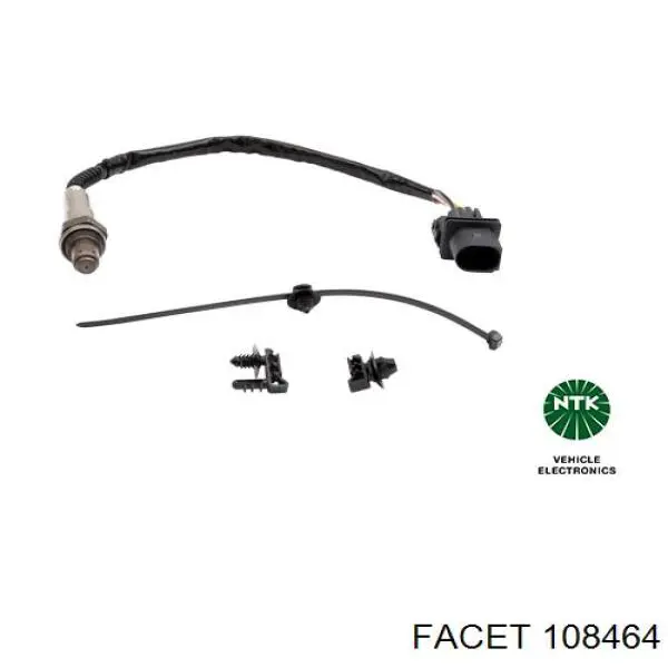 Лямбдазонд, датчик кисню до каталізатора Facet 108464 ціна, від 87.53 USD