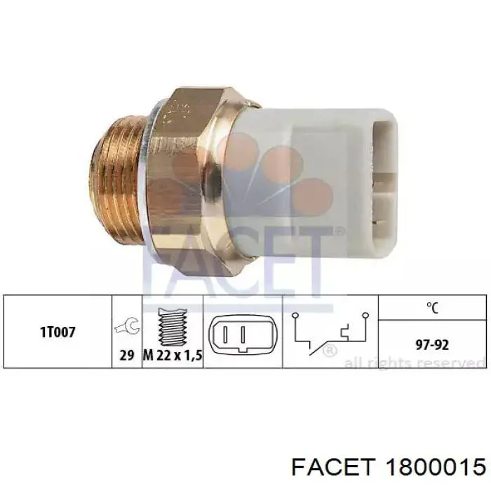 Датчик тиску масла 986345003 Bosch