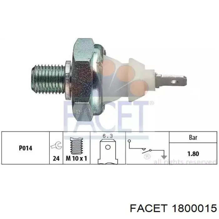 Манометри (показник тиску масла) Bosch 986345003 ціна, від 3.69 USD
