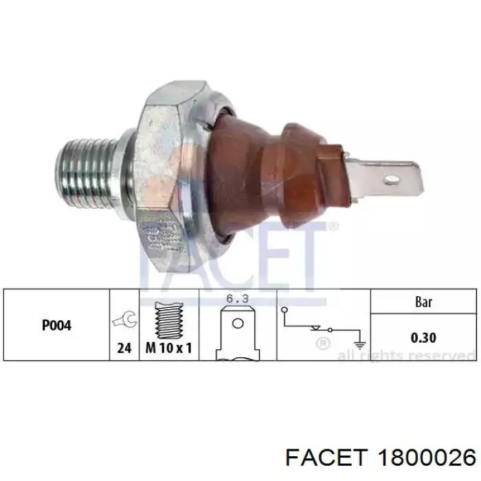 986344040 Bosch Датчик показника тиску масла
