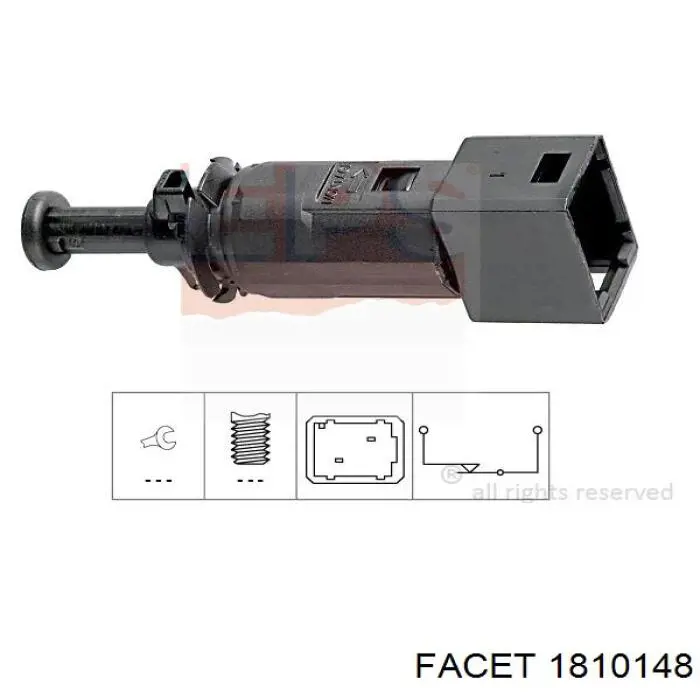 Купити 2532000QAB Nissan/Infiniti Датчик педалі гальма