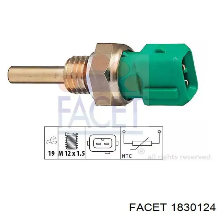 Купити 86VB10884BA Ford Датчик температури охолоджуючої рідини
